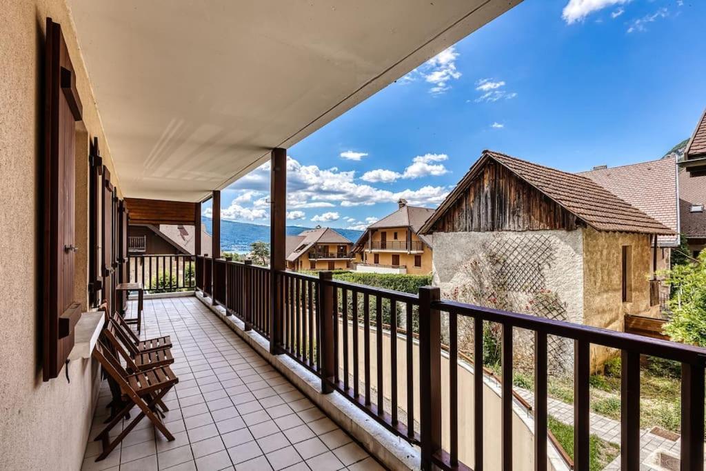 Charmant Appartement Lac D'Annecy / Ski - 6 Pers Menthon-Saint-Bernard Exteriör bild